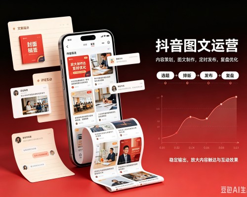 濠江抖音图文代运营服务